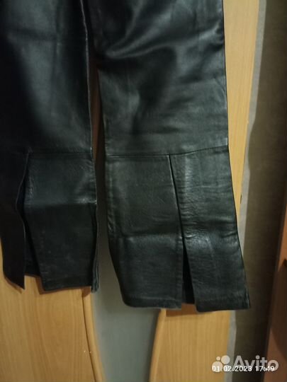 Кожаные брюки