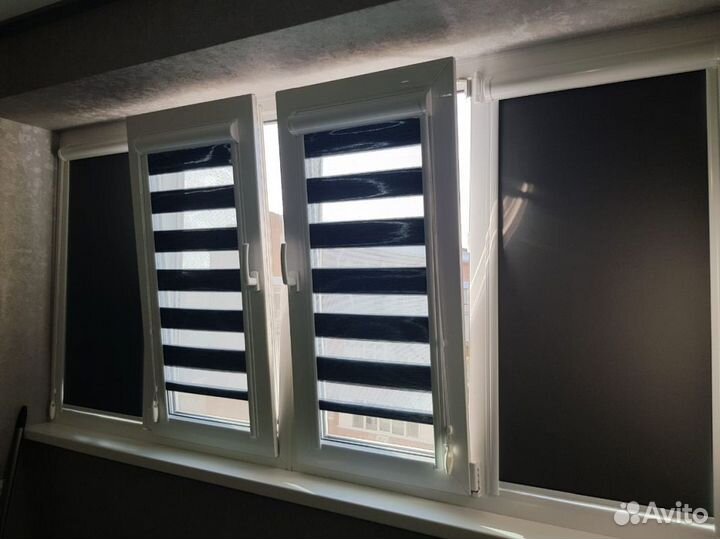 Мансардные шторы B244