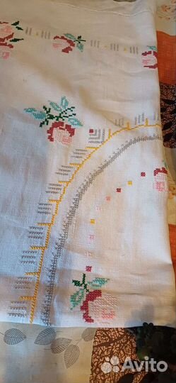 Скатерть и портьерная ткань времен СССР