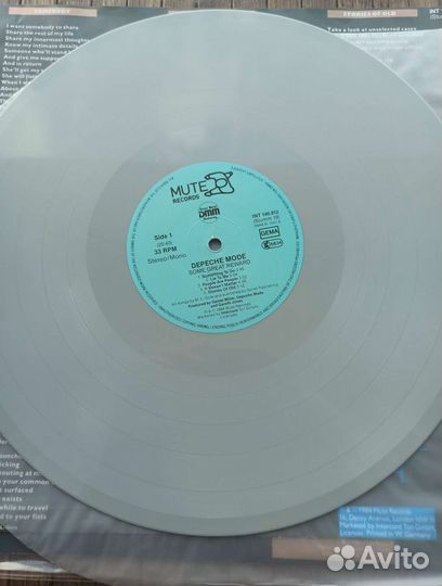 Depeche Mode – Some Great Reward (LP, 1st, Grey)