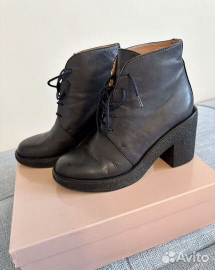 Ботильоны Jil Sander, кожа, 40 размер