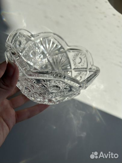 Хрустальная салатница