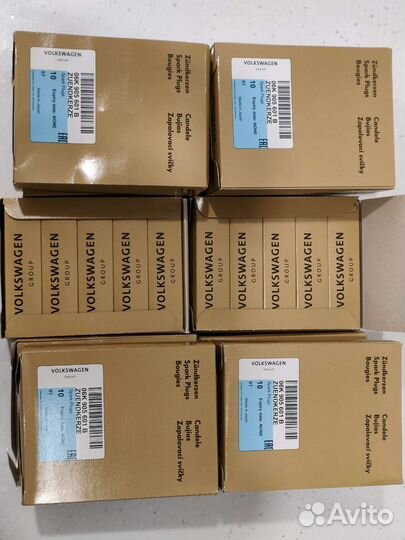 Свечи зажигания VAG 06k905601B Оригинал 100 штук