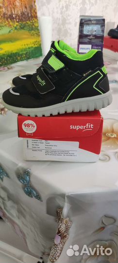 Кроссовки непромокаемые для мальчика Superfit,27