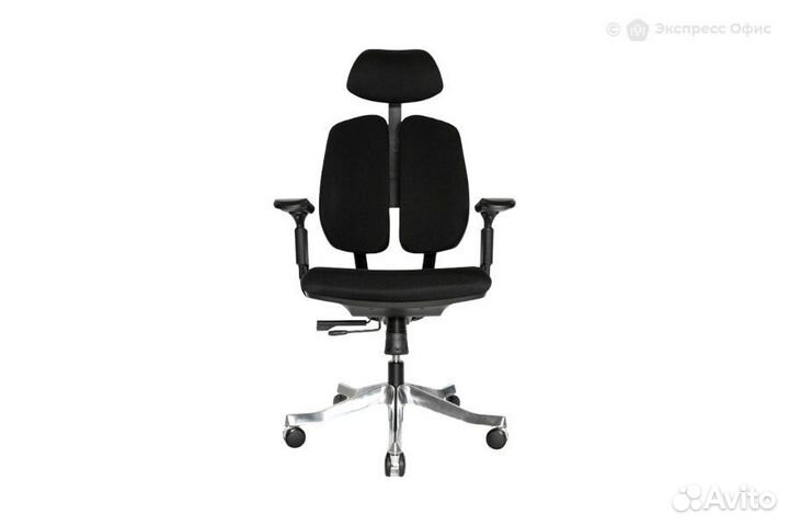 Кресло компьютерное ортопедическое Bionic black