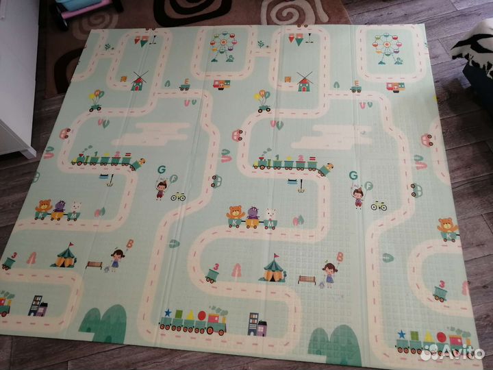 Детский термоковрик раскладной 180*200см
