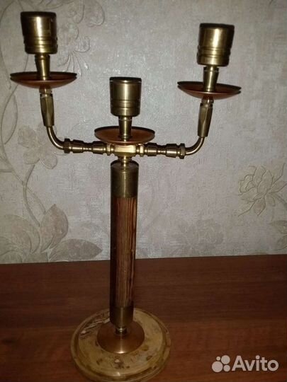 Подсвечник латунь бронза