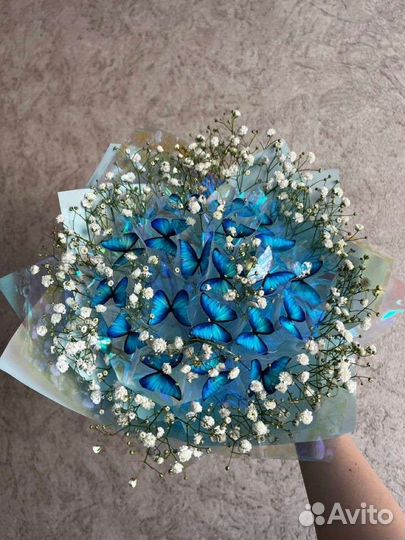 Букет с бабочками