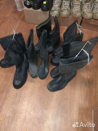 Сапоги кирзовые