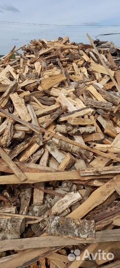 Дрова колотые береза
