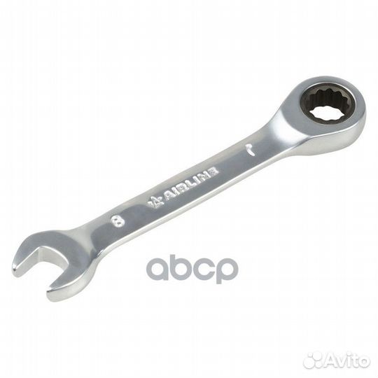 Ключ комбинированный трещоточный короткий 8мм PRO