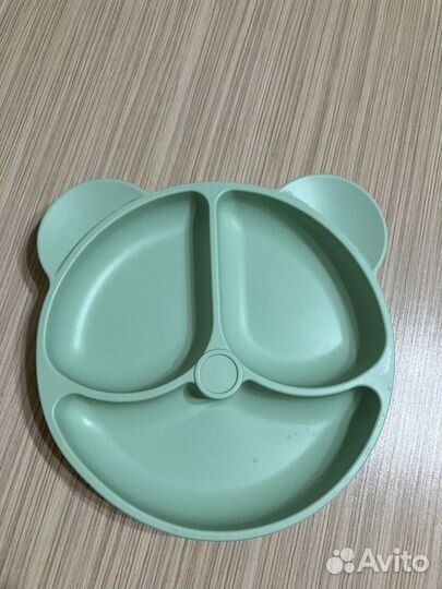 Силиконовая тарелка детская
