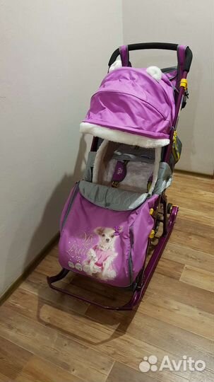 Коляска санки nika kids
