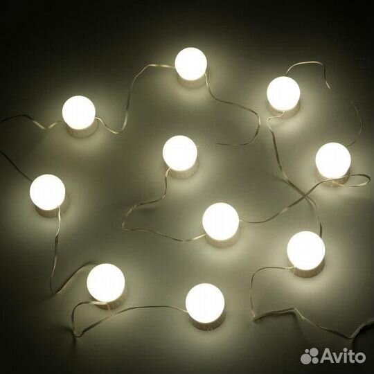 Комплект подсветки для зеркала USB, 3000 - 6500К