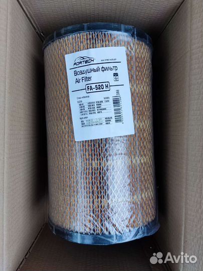 Воздушный фильтр Fortech