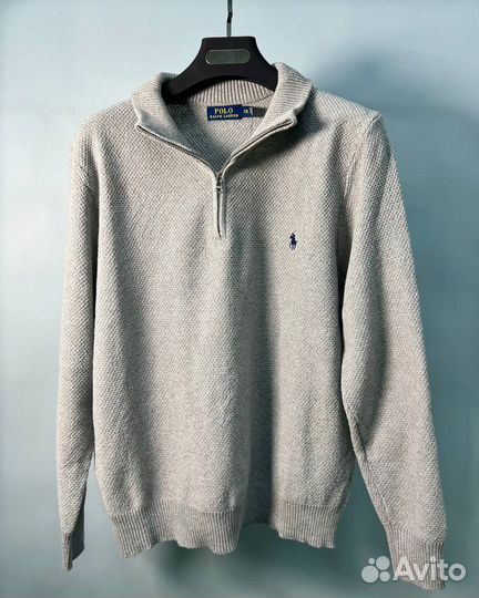 Серая Кофта Polo Ralph Lauren Оригинал