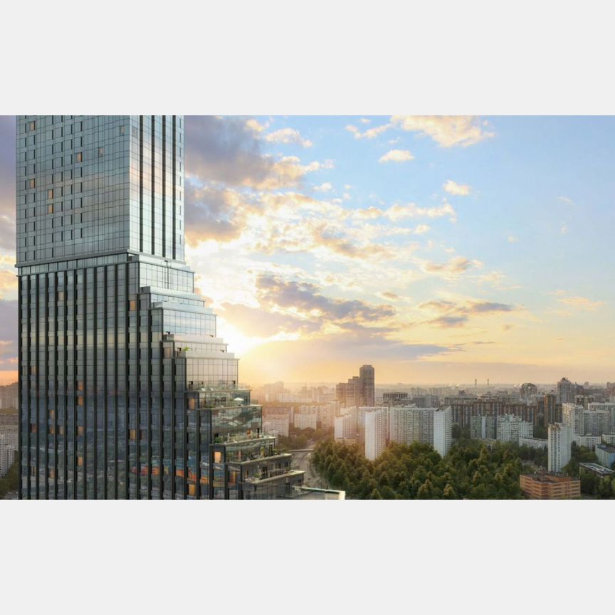 2-к. квартира, 60,3 м², 44/58 эт.