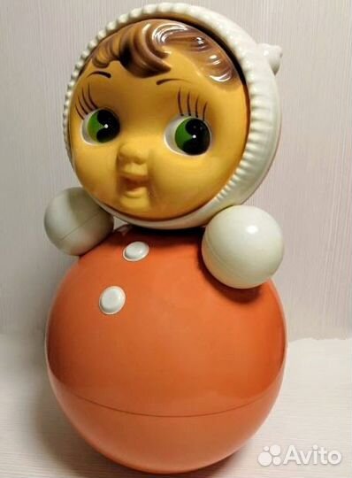 Большая Неваляшка Винтажная Советская Игрушка СССР