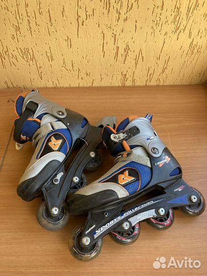 Ролики подростковые 35-38 размер