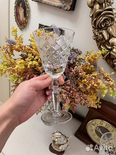 Ромбы Хрустальные фужеры СССР