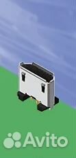 Вертикальный разъем micro usb