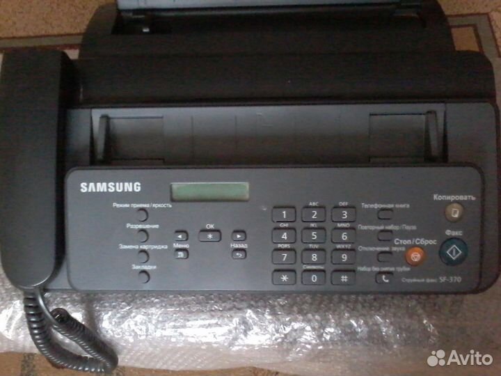 Факс струйный samsung SF-370