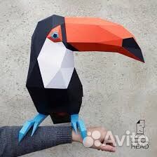 Модульное оригами Тукан