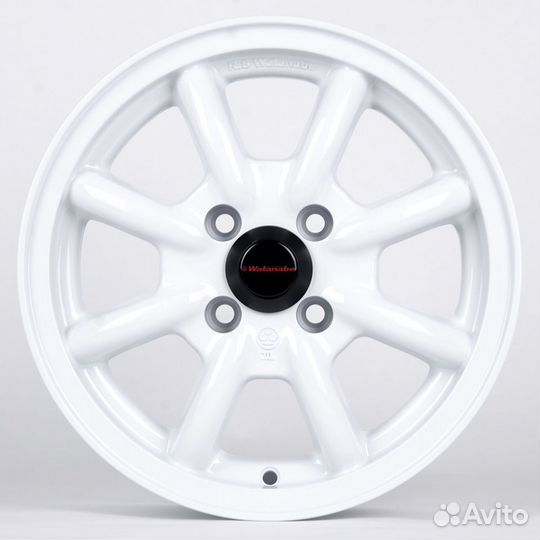 Белые Диски Watanabe 2629-CS202 R14 J5,5 ET40 4x10