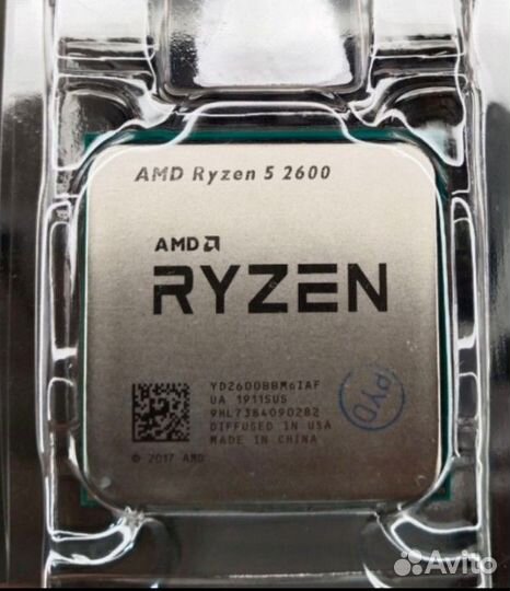 Процессор amd ryzen 5 2600 новый