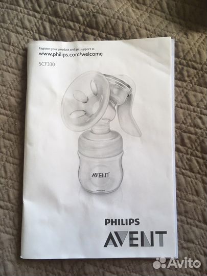 Молокоотсос ручной Philips Avent natural