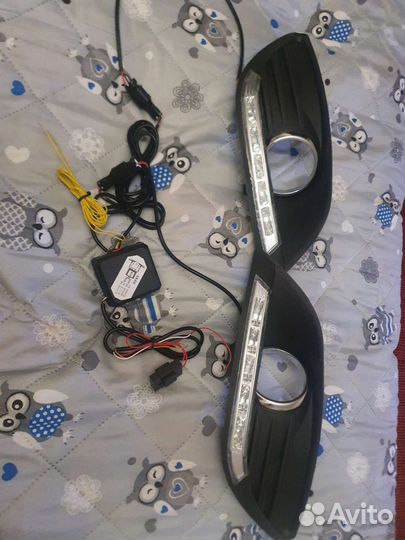 Противотуманные передние фары с поворотником