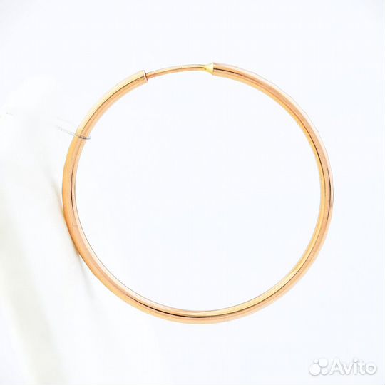 Серьги золотые
