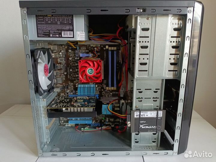 Системный блок fx6100 4gb hdd GTX750