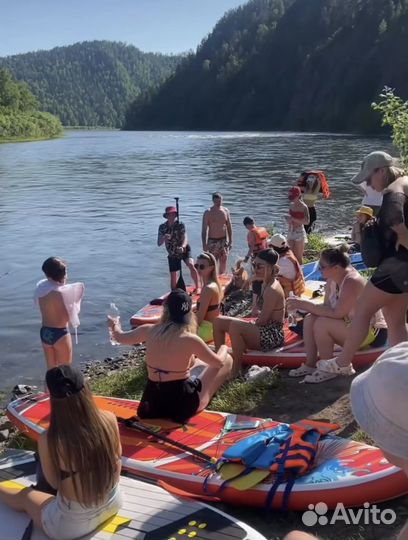 Туры прокат на Манской Петле Sup Board Сап борд