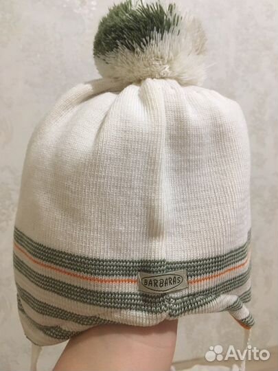 Шапки демисезонные комплектом, р. 46