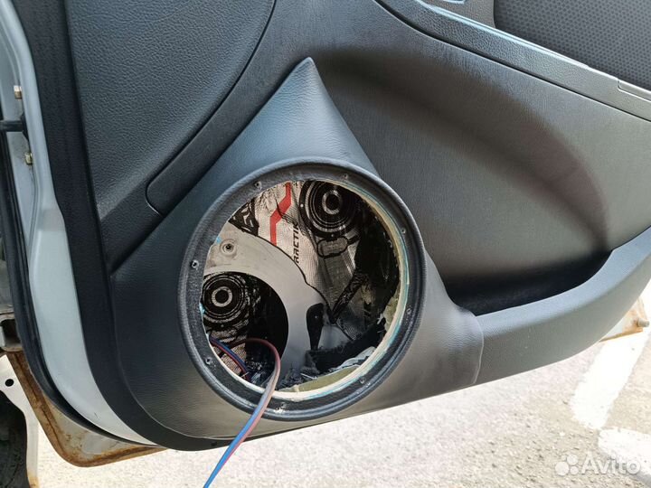 Дверные карты Geely MK, под динамик 20см