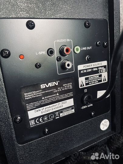 Колонки sven sps-611s