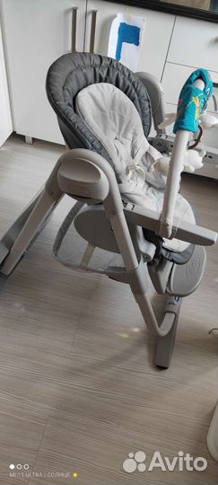 Стульчик для кормления chicco polly magic