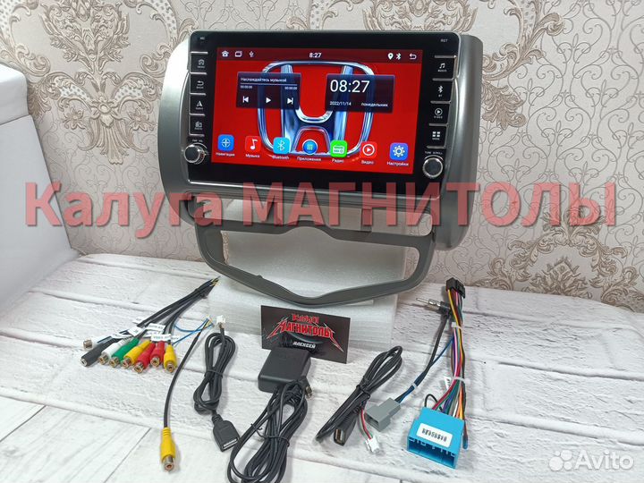 Магнитола Honda Jazz андроид 01-07
