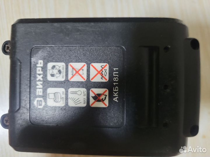 Аккумулятор от шуруповёрта Вихрь