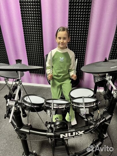 Уроки игры на барабанах для детей и взрослых