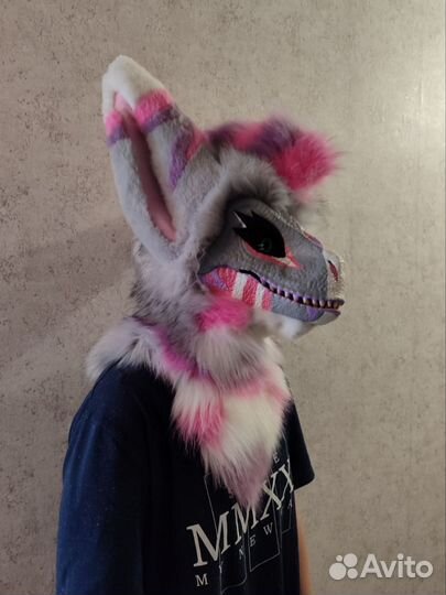 Маска раптора фурри фурсьют
