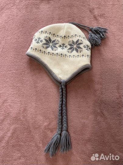Шапки зимние для девочки на размер 55-59