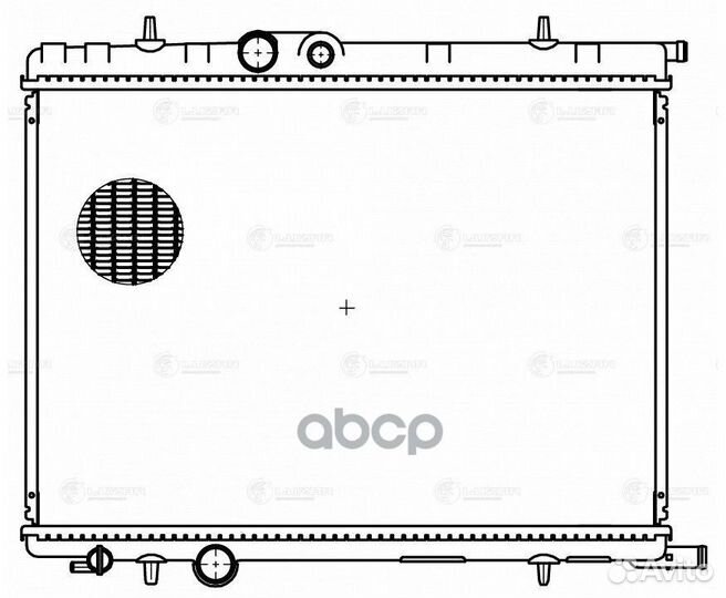 Радиатор системы охлаждения LRC20F4 luzar