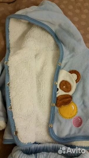 Утепленный костюм на 3-6 мес