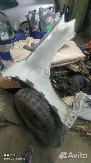 Крыло переднее левое mercedes w176