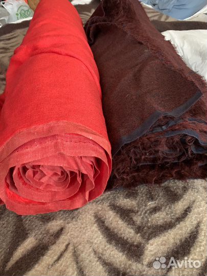 Отрезы ткани СССР шерсть