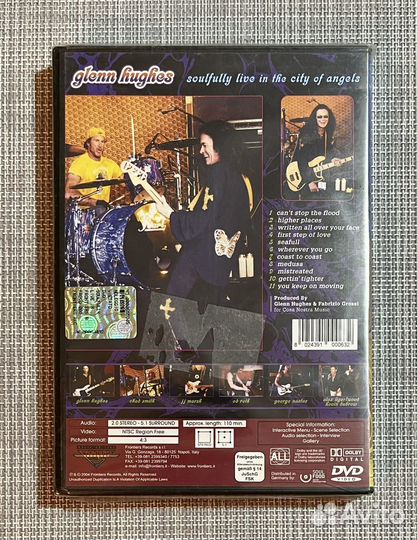 Glenn Hughes-Soulfully Live In The City. DVD EU