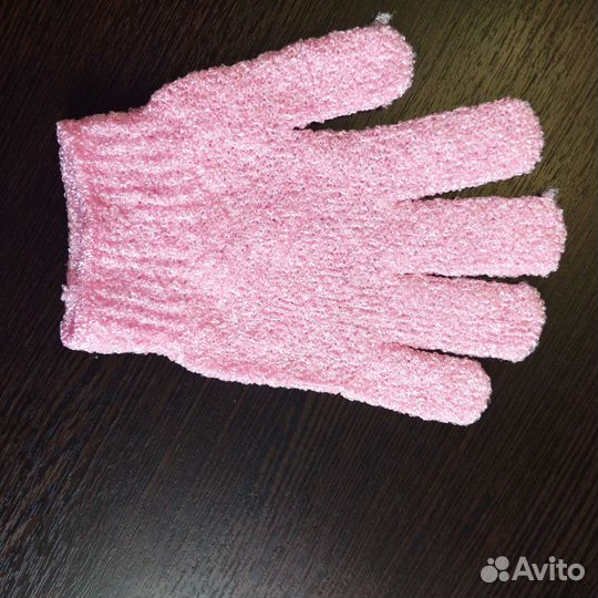 Варежка мочалка