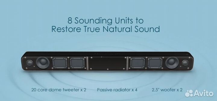 Саундбар Xiaomi Mi TV Soundbar черный